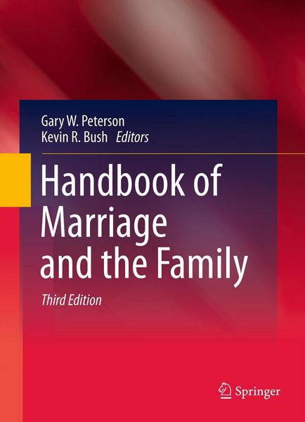 Produktbild: Handbook of Marriage and the Family
