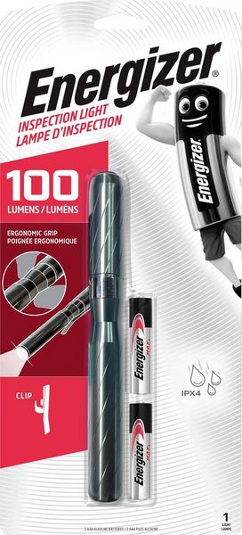 Produktbild: Energizer E301699300 Metal Inspection Light Taschenlampe batteriebetrieben LED 100 lm 146 mm Schwarz