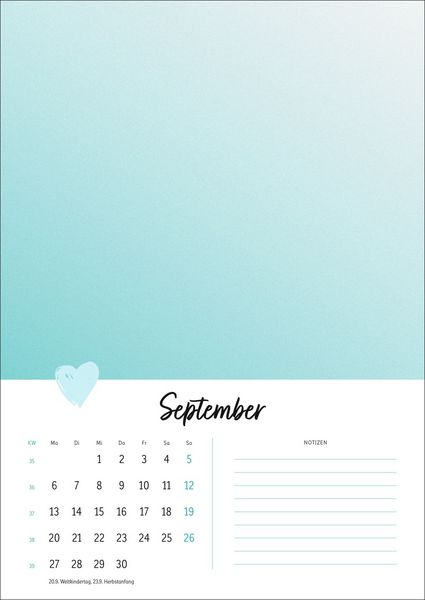 Produktbild: Kreativkalender Mit Liebe gemacht A4 2027