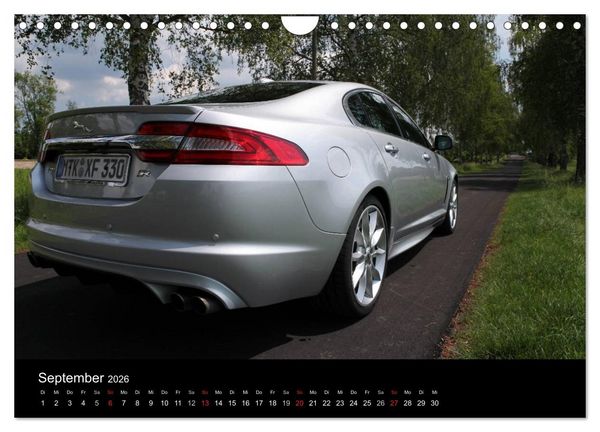 Produktbild: Jaguar XFR (Wandkalender 2026 DIN A4 quer), CALVENDO Monatskalender