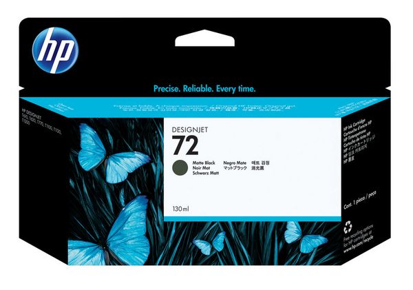 HP Ink Cartouche D´encre 72a Black One Size unisex