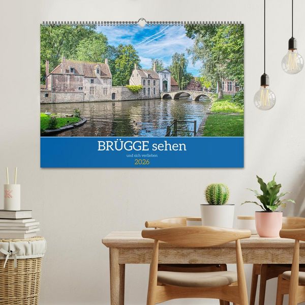 Produktbild: Br&uuml;gge sehen - und sich verlieben (Wandkalender 2026 DIN A2 quer), CALVENDO Monatskalender