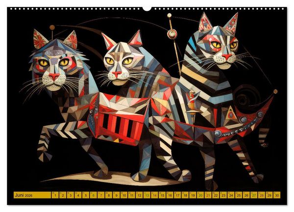 Produktbild: Zirkus Witzig und skurril (Wandkalender 2026 DIN A2 quer), CALVENDO Monatskalender