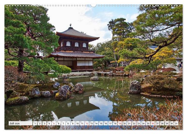Produktbild: Kyoto Impressionen (hochwertiger Premium Wandkalender 2026 DIN A2 quer), Kunstdruck in Hochglanz