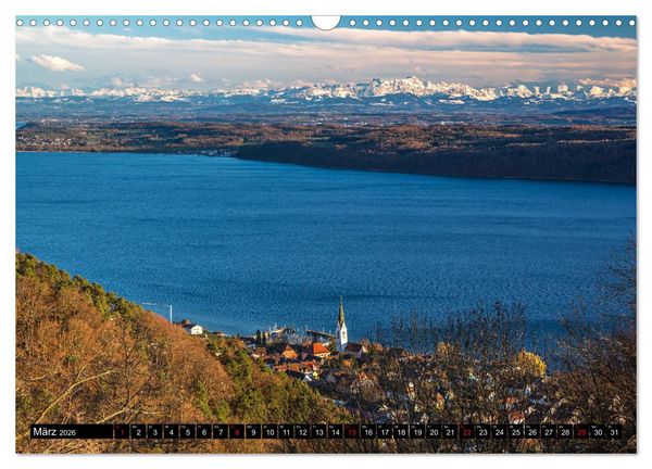 Produktbild: Herbst rund um den Bodensee (Wandkalender 2026 DIN A3 quer), CALVENDO Monatskalender