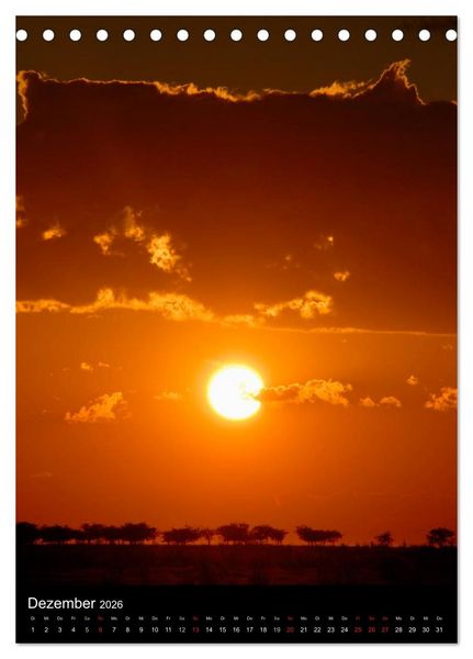 Produktbild: Faszination Namibia (Tischkalender 2026 DIN A5 hoch), CALVENDO Monatskalender