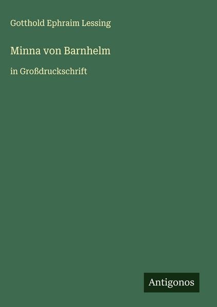 Produktbild: Minna von Barnhelm