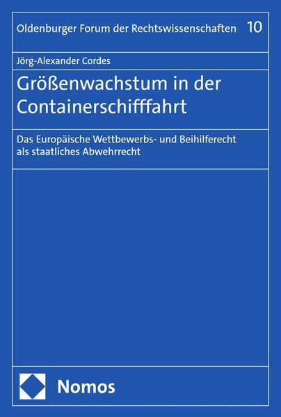 Produktbild: Gr&ouml;&szlig;enwachstum in der Containerschifffahrt
