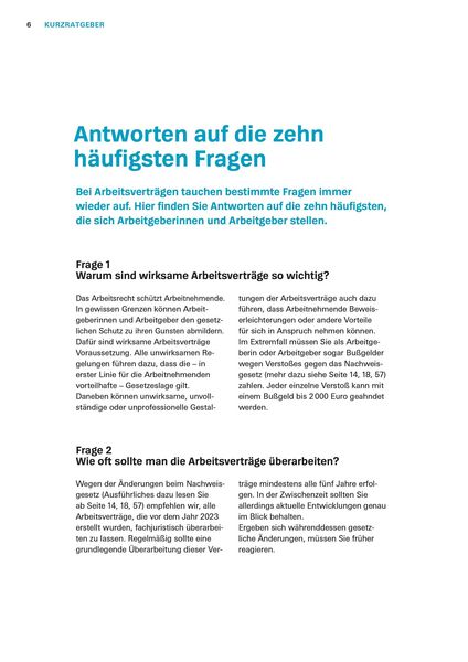 Produktbild: Arbeitsvertr&auml;ge: Das Set
