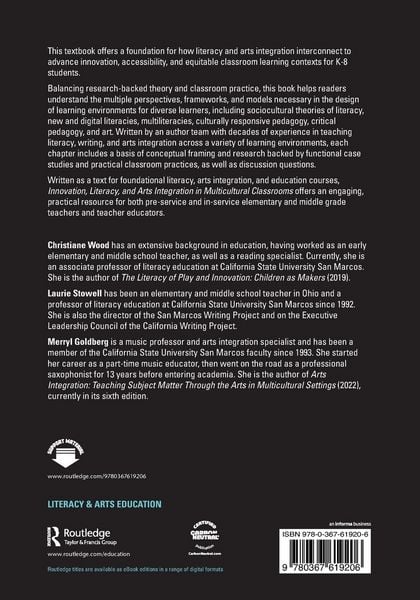 Produktbild: Innovation, Literacy, and Arts Integration in Multicultural Classrooms