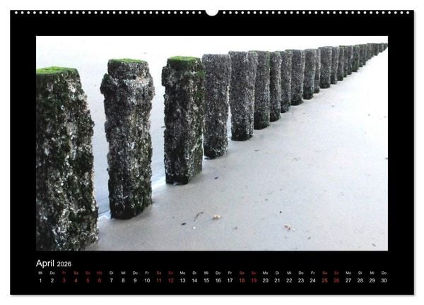 Produktbild: An der Nordsee (hochwertiger Premium Wandkalender 2026 DIN A2 quer), Kunstdruck in Hochglanz