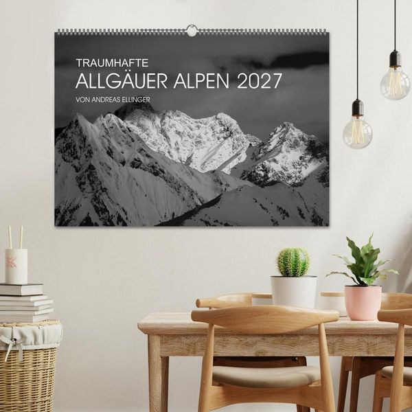 Produktbild: Traumhafte Allg&auml;uer Alpen (Wandkalender 2027 DIN A2 quer), CALVENDO Monatskalender