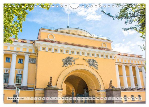 Produktbild: St. Petersburg - Prachtvolle Ostseemetropole (Wandkalender 2026 DIN A4 quer), CALVENDO Monatskalender