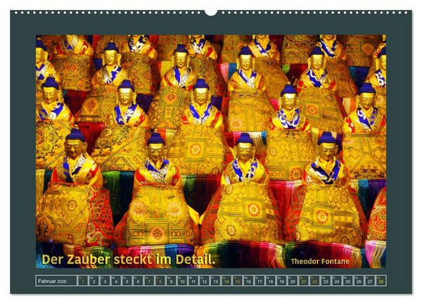 Produktbild: Tibet - Tibet - Tibet 2026 (Wandkalender 2026 DIN A2 quer), CALVENDO Monatskalender