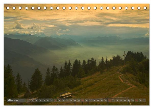 Produktbild: Der Zauber der Schweizer Berge (Tischkalender 2026 DIN A5 quer), CALVENDO Monatskalender
