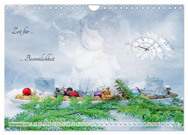 Produktbild: Alles hat seine Zeit - Mach Deine kleine Welt perfekt (Wandkalender 2026 DIN A4 quer), CALVENDO Monatskalender