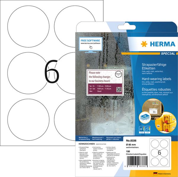 HERMA Special Etiketten strapazierfähig