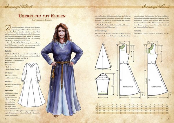 Produktbild: Kleidung des Mittelalters selbst anfertigen &ndash; Gewandungen der Wikinger