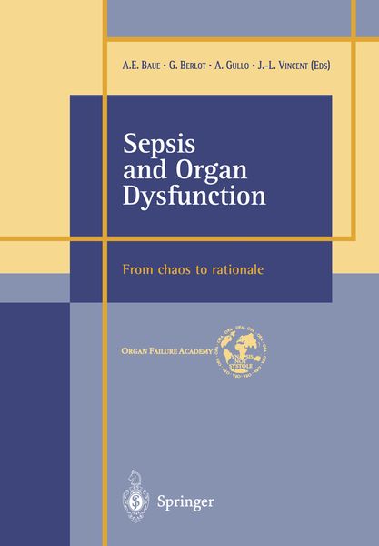 Produktbild: Sepsis and Organ Dysfunction