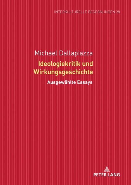 Produktbild: Ideologiekritik und Wirkungsgeschichte