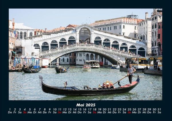 Produktbild: Venedig 2025 Fotokalender DIN A4
