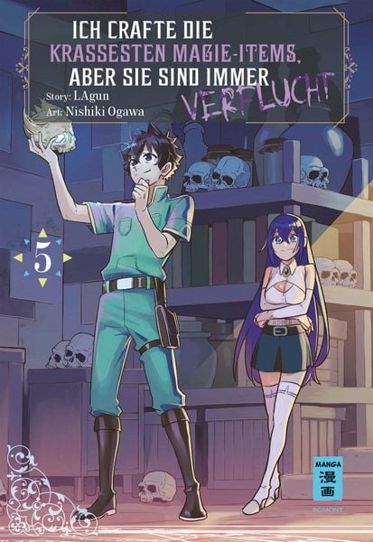 Ich crafte die krassesten Magie-Items, aber sie sind immer verflucht 05, Taschenbuch von Lagun , Nishiki Ogawa, Egmont Manga, 9783755506034