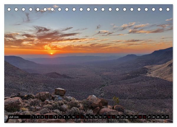 Produktbild: S&uuml;dafrika - Von Steppe bis Ozean (Tischkalender 2026 DIN A5 quer), CALVENDO Monatskalender