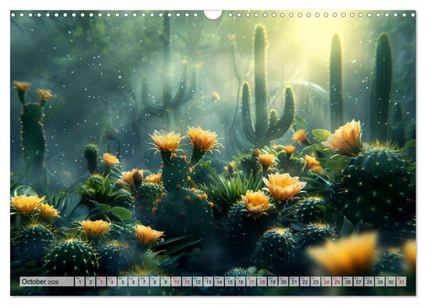 Produktbild: Prickly Cactus Journey (Wall Calendar 2026 DIN A3 landscape), CALVENDO 12 Month Wall Calendar