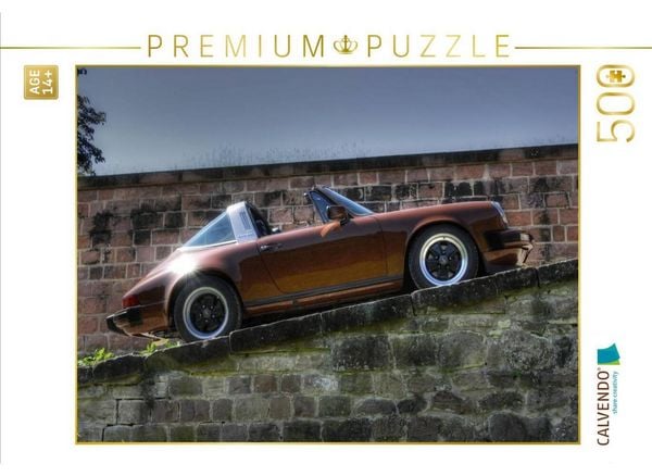 CALVENDO Puzzle Ein Motiv aus dem Kalender Porsche 911SC - zwei starke Typen | 500 Teile Lege-Größe 48 × 36 cm Foto-Puzzle für Erwachsene