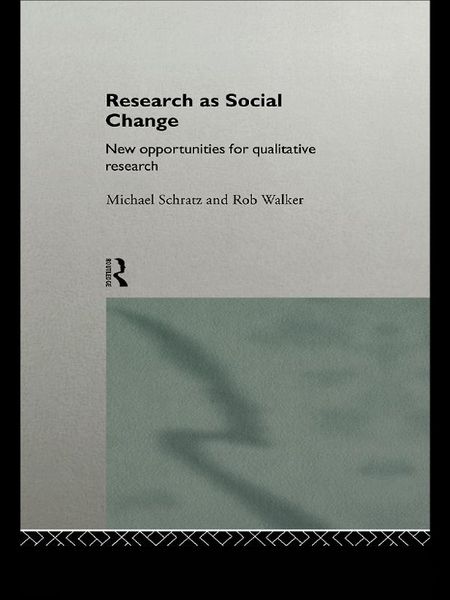 Produktbild: Research as Social Change