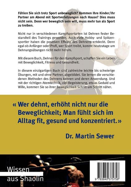 Produktbild: Dehnen f&uuml;r den Kampfsport