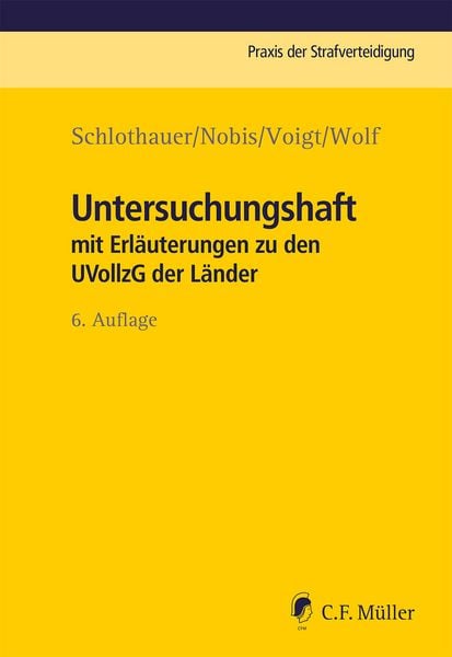 Produktbild: Untersuchungshaft