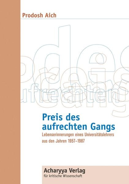 Produktbild: Preis des aufrechten Gangs