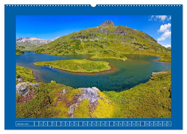 Produktbild: Die Giglachseen (hochwertiger Premium Wandkalender 2026 DIN A2 quer), Kunstdruck in Hochglanz