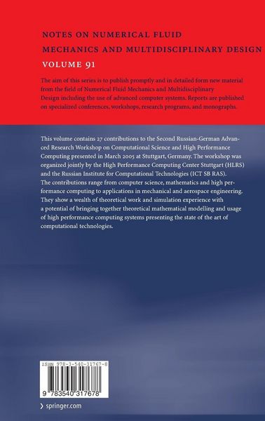 Produktbild: Computational Science and High Performance Computing II