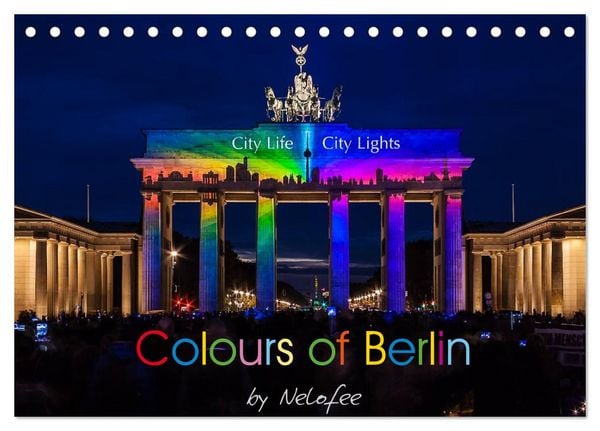 Produktbild: Colours of Berlin (Tischkalender 2026 DIN A5 quer), CALVENDO Monatskalender