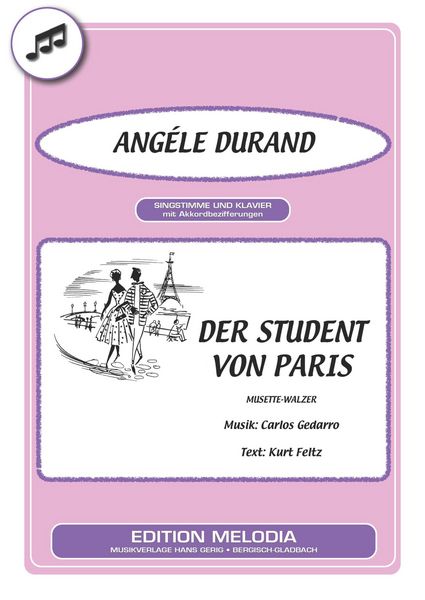 Produktbild: Der Student von Paris