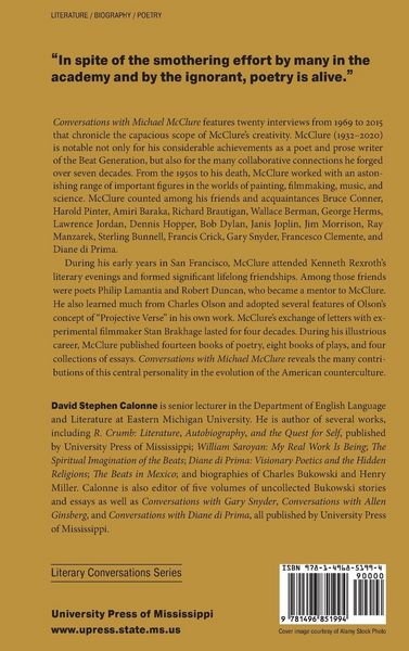 Produktbild: Conversations with Michael McClure