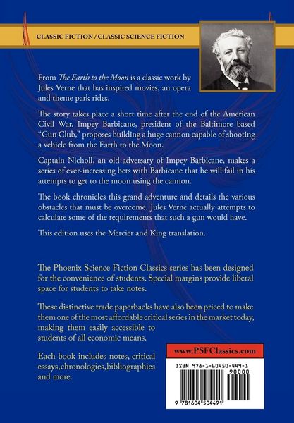 Produktbild: From the Earth to the Moon - Phoenix Science Fiction Classics (with Notes and Critical Essays)