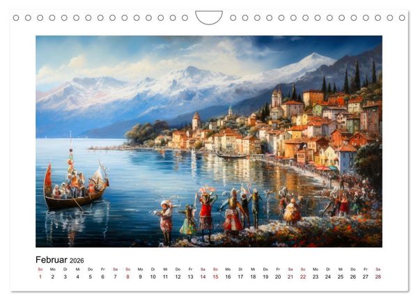 Produktbild: Lieblingssee (Wandkalender 2026 DIN A4 quer), CALVENDO Monatskalender