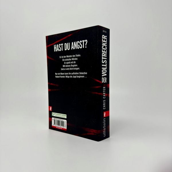 Produktbild: Der Vollstrecker / Detective Robert Hunter Band 2