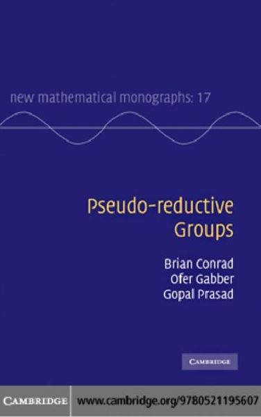 Produktbild: Pseudo-reductive Groups