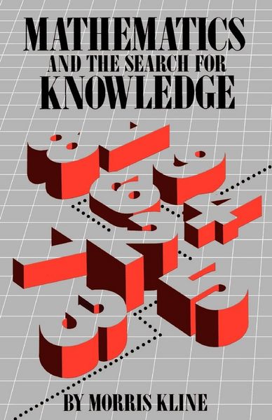 Produktbild: Mathematics and the Search for Knowledge