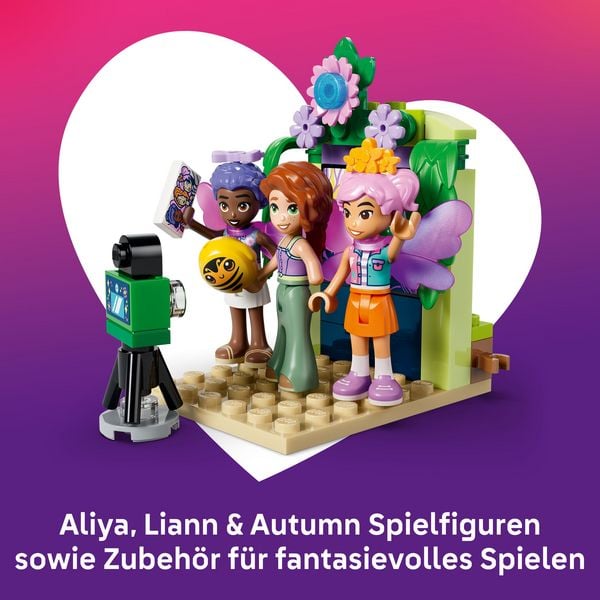Produktbild: LEGO Friends 42702 Feentassen-Karussell mit Blumendeko, Bauspielzeug f&uuml;r M&auml;dchen und Jungen ab 7 Jahren