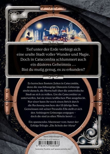 Produktbild: Catacombia, Band 2: Grimorgas Erwachen (spannendes Fantasy-Abenteuer ab 10 Jahren)