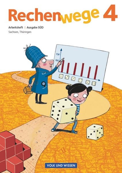 Produktbild: Rechenwege 4. Schuljahr - Arbeitsheft. S&uuml;d