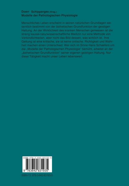 Produktbild: Modelle der Pathologischen Physiologie