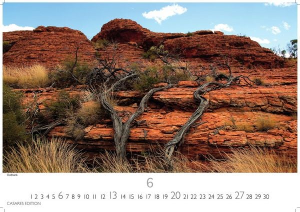 Produktbild: Australien Kalender 2027 &ndash; Wandkalender | Fotokalender Ozeanien 35x50cm &ndash; 12 atemberaubende Landschaften aus Down Under, perfekt als Geschenk & Wanddeko