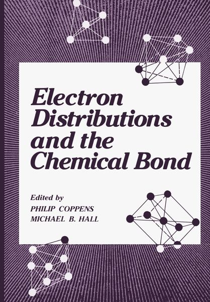 Produktbild: Electron Distributions and the Chemical Bond