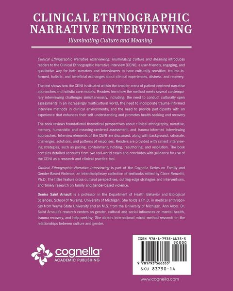 Produktbild: Clinical Ethnographic Narrative Interviewing